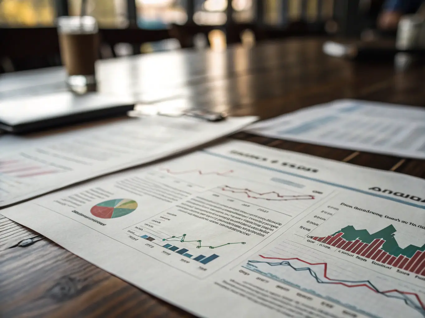 An image depicting a detailed market analysis report with charts and graphs, highlighting Imperial Tiger Trade's expertise in identifying key market trends.