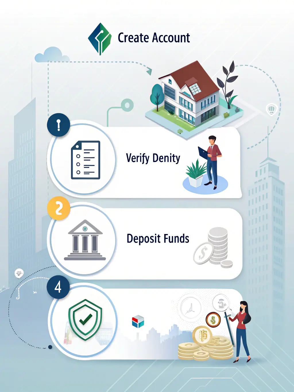 An infographic illustrating Imperial Tiger Trade's strategic approach to asset brokerage, highlighting key steps and methodologies used to maximize client value.